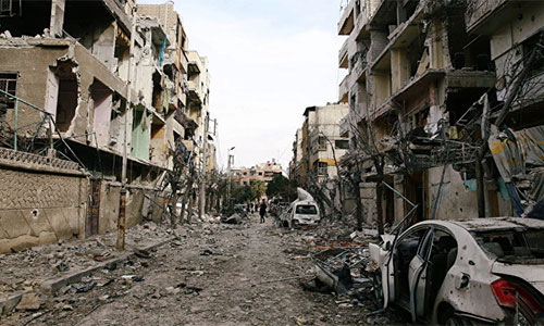 Grupos armados preparan un ataque químico en Ghouta Oriental